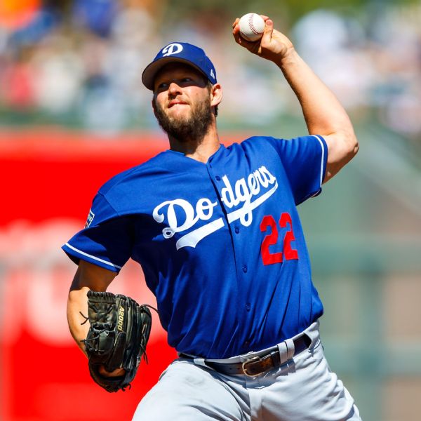 Dodgers' Clayton Kershaw caps unscored upon spring training - ABC7 Los ...
