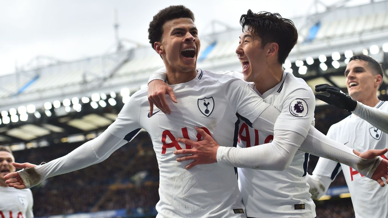 Harry Kane features prominently in Tottenham's kit launch despite  uncertainty over his future