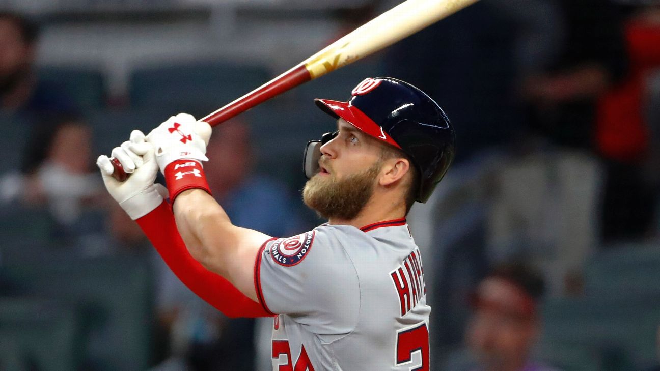 FULL] Bryce Harper couldn't be 'more fortunate' to have his dad pitch to  him in Derby win