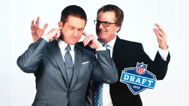 2018 NFL mock draft - Mel Kiper, Todd McShay three rounds of head-to-head  picks - ESPN