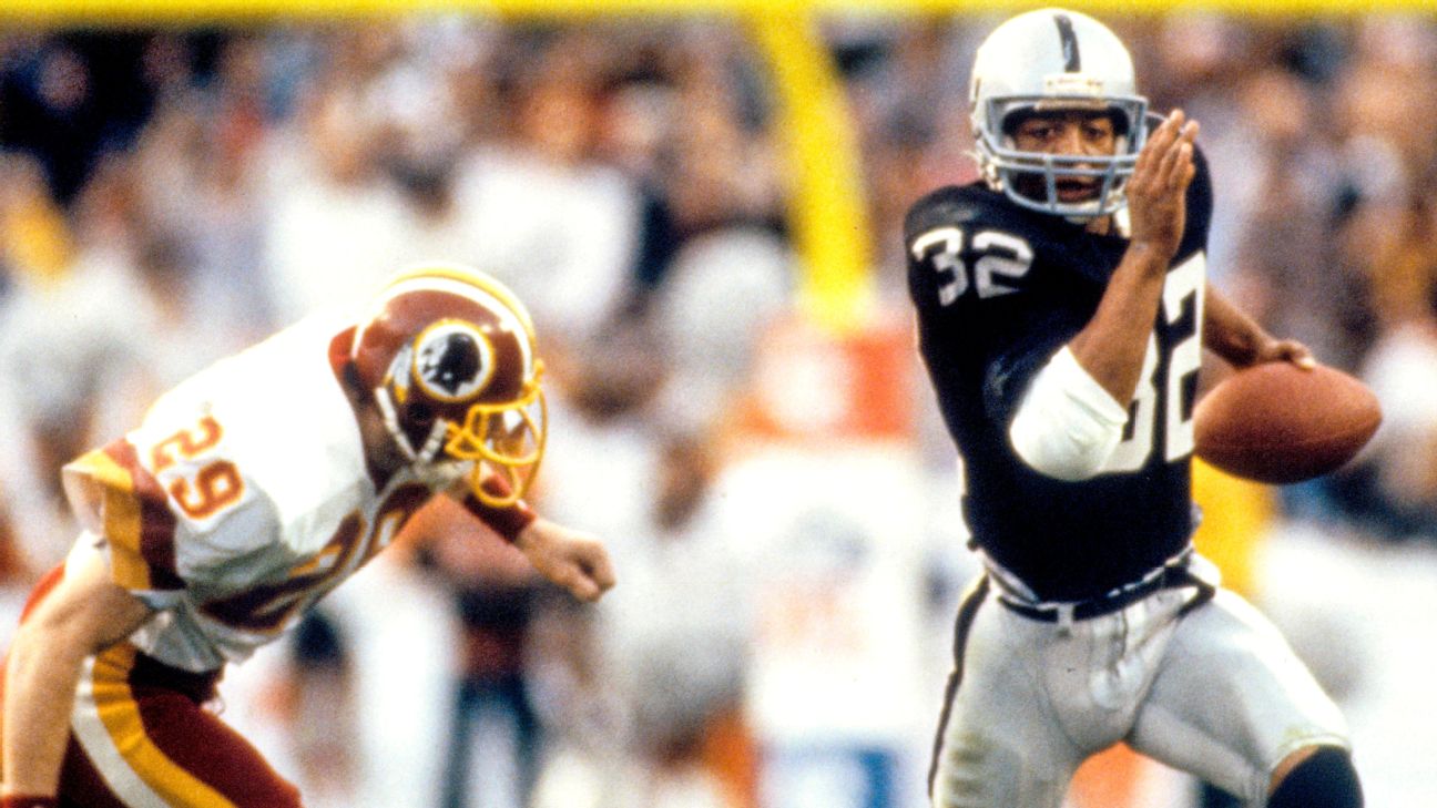 Las Vegas Raiders - Forty years ago today, we selected USC running back  Marcus Allen in the first round of the 1982 draft. And the rest is history.