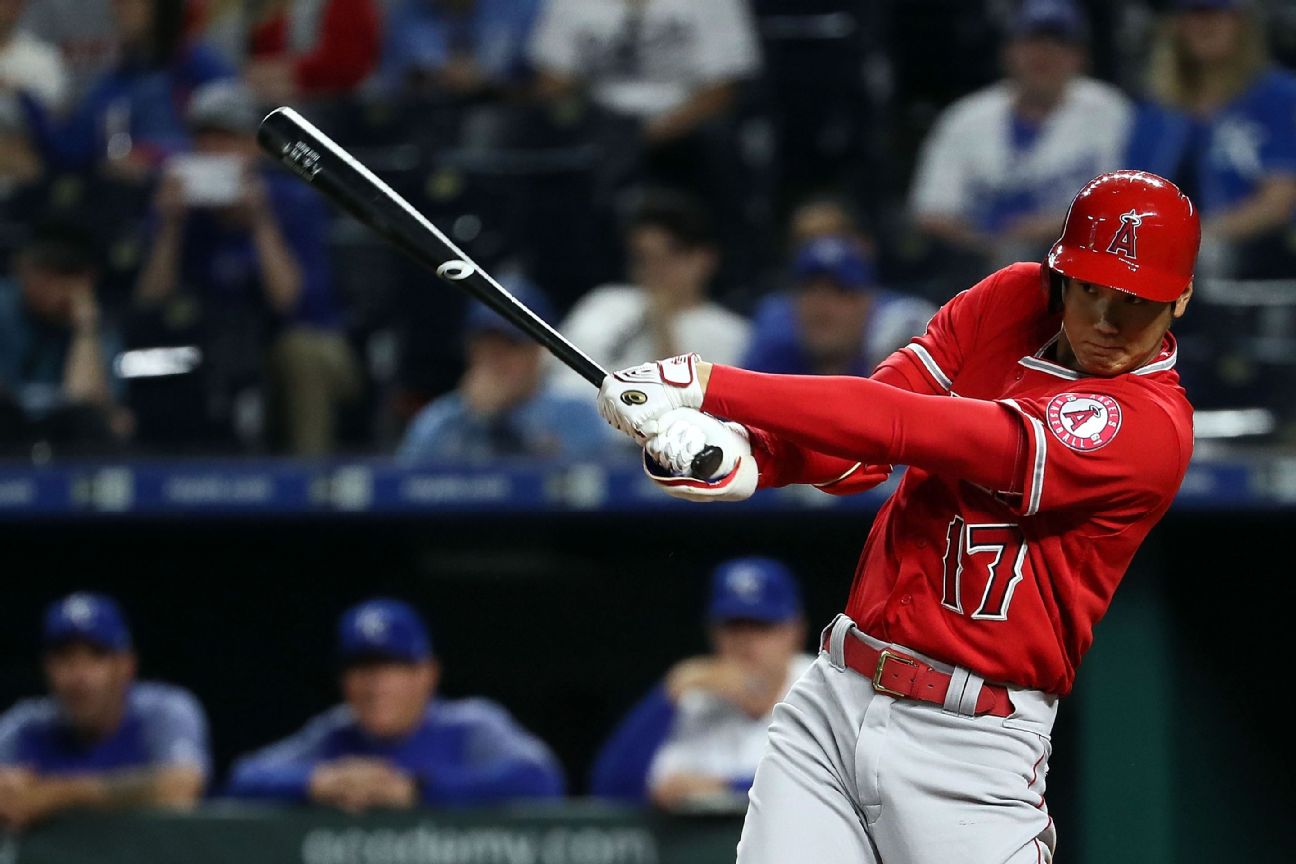 Angels' Ohtani not in lineup, next start up in air