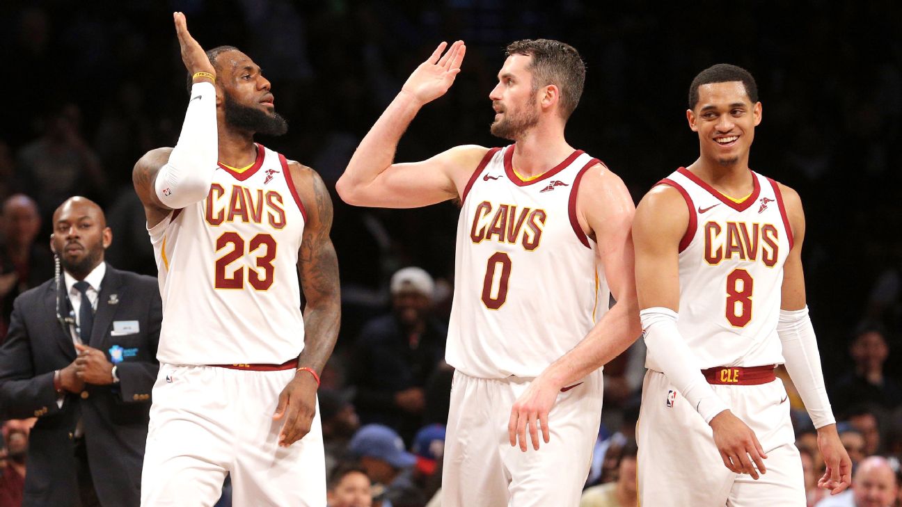 Kyrie Irving, Kevin Love working just fine as part of Cavs' 'Big
