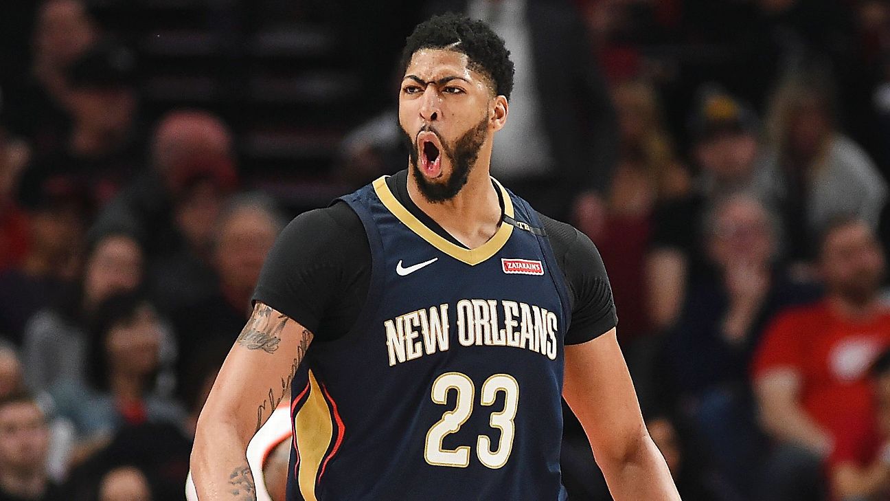 Anthony Davis' Top 10 Plays with the Pelicans