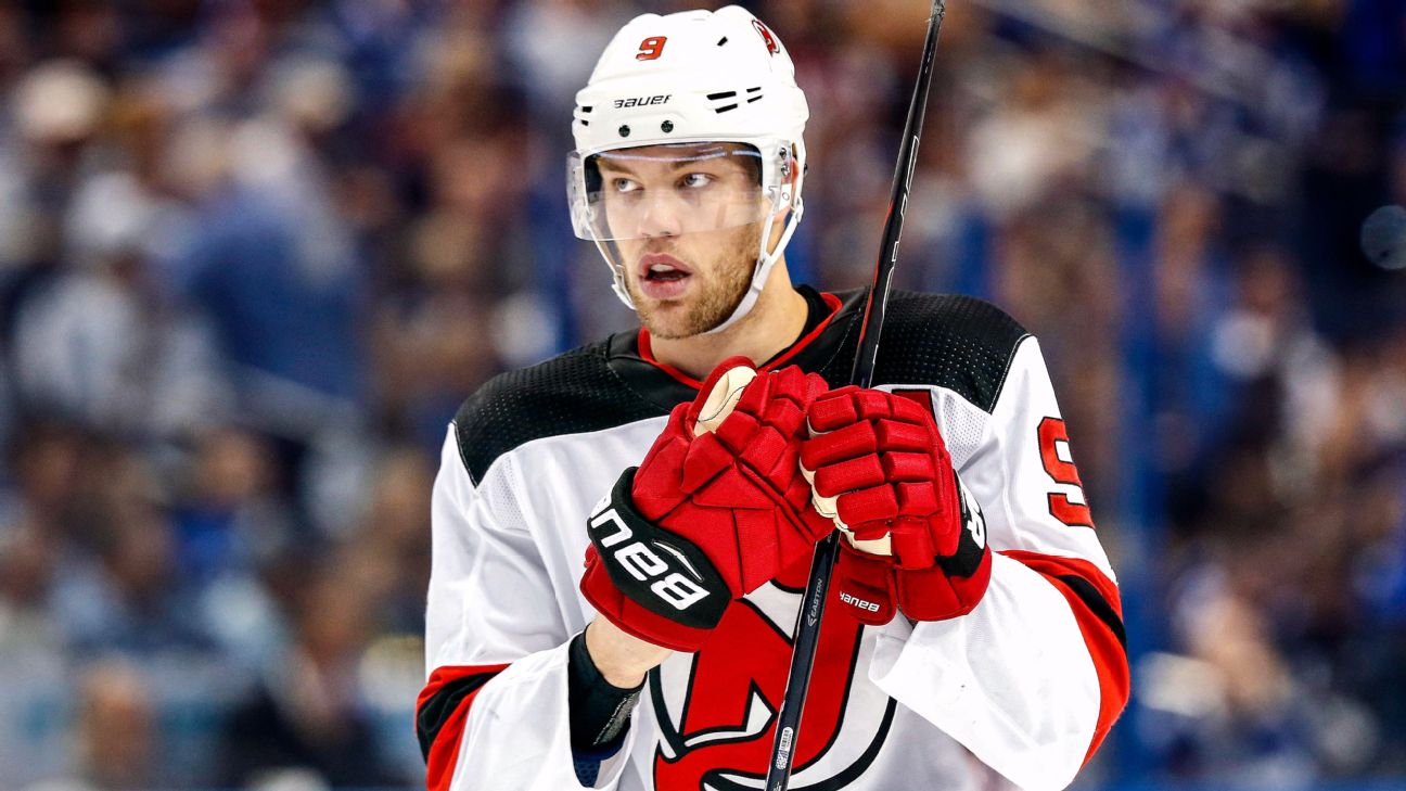 New Jersey Devils forward Taylor Hall wins Hart Trophy as NHL MVP