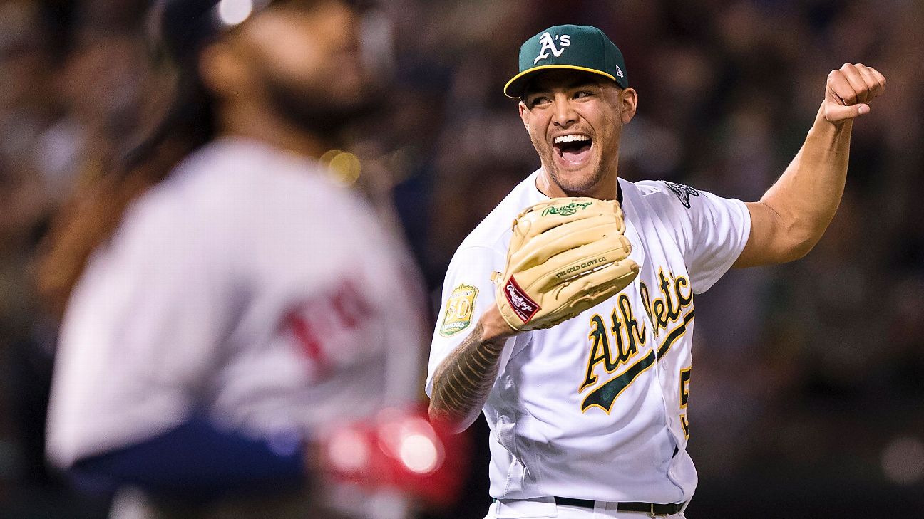 Oakland A's Sean Manaea Pitches First No-Hitter Against Boston Red