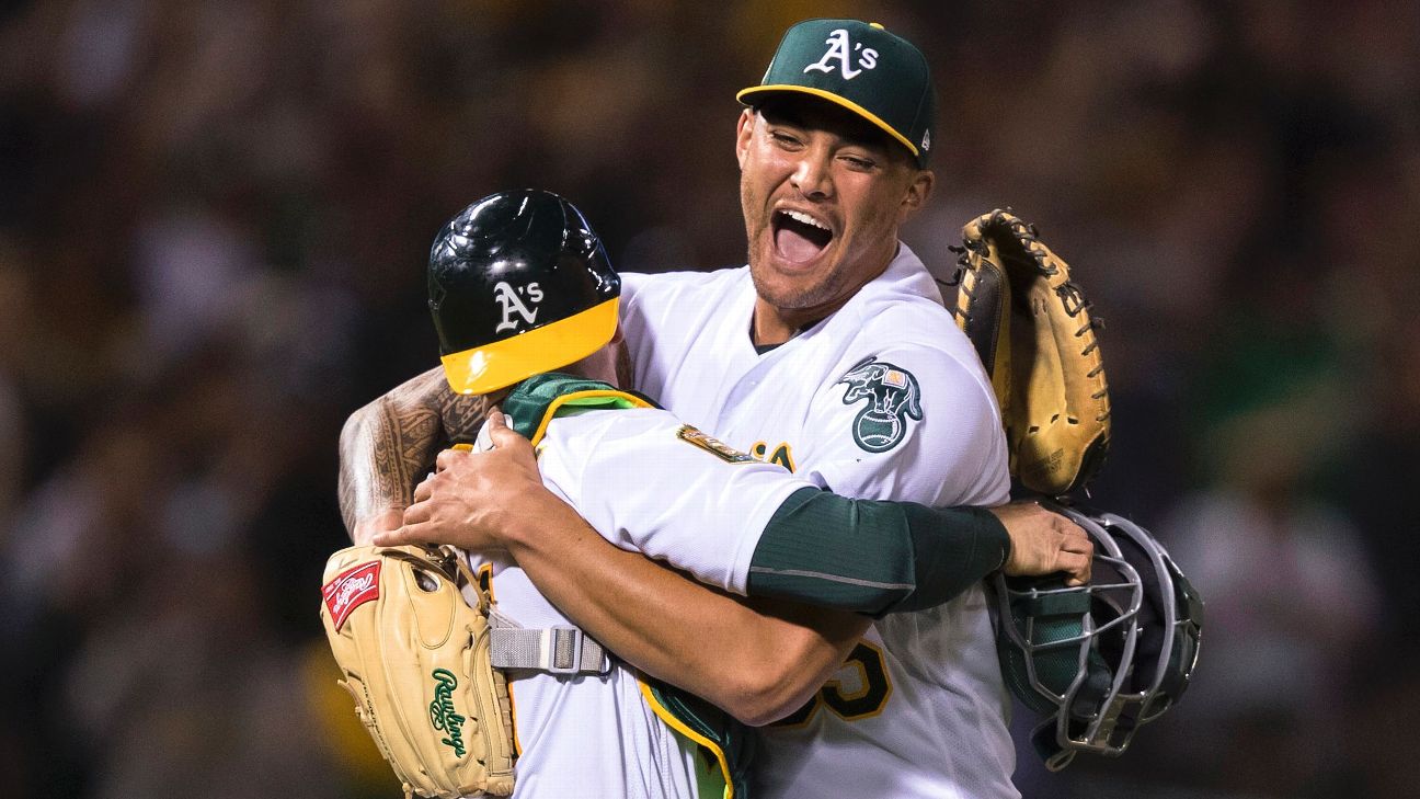 All 27 outs of Sean Manaea's no-hitter vs. the Red Sox 