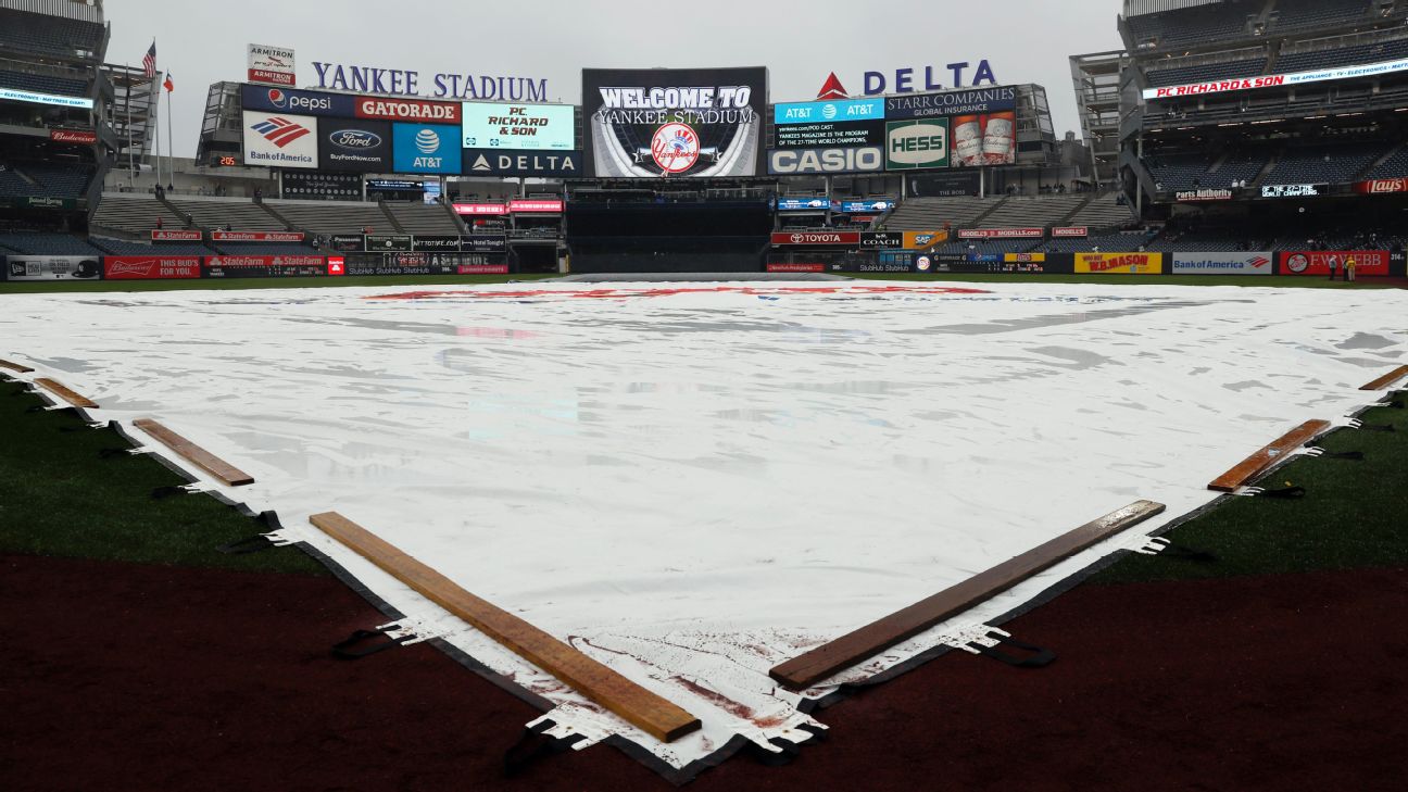 Yankees' Opening Day game vs. Red Sox postponed until Friday