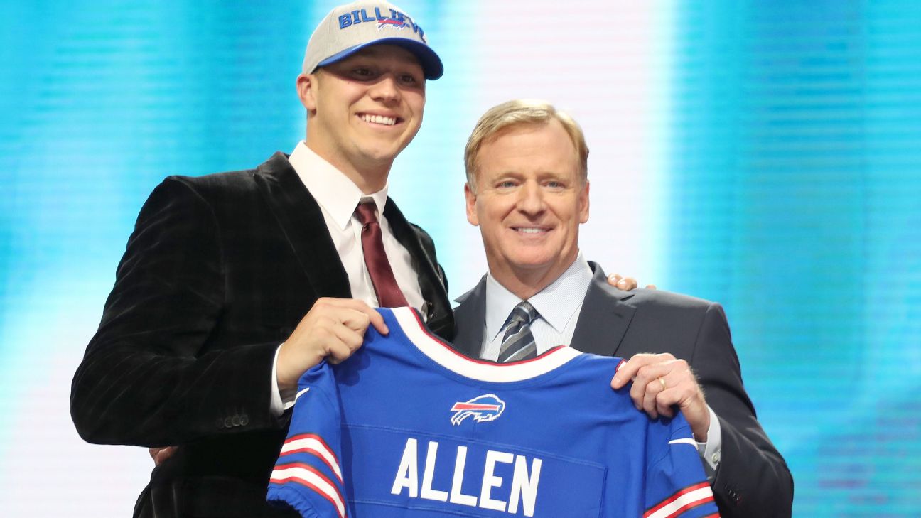 How the Bills shocked themselves and landed Josh Allen, Tremaine Edmunds in 2018  NFL Draft 