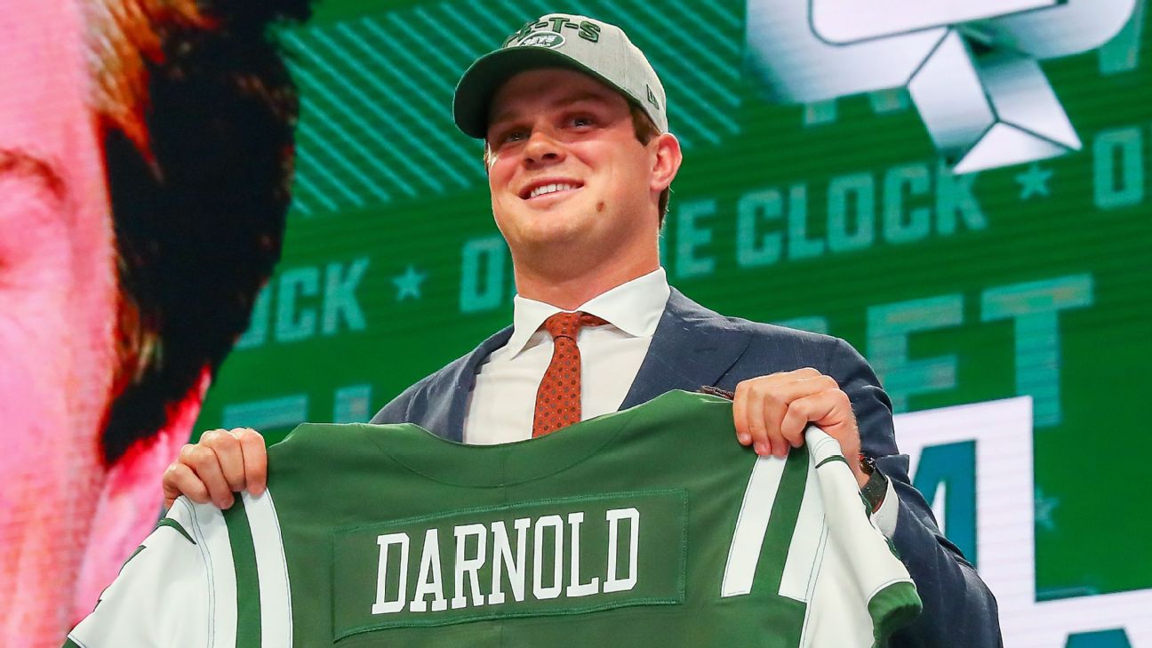 Jets select QB Sam Darnold with No. 3 overall draft pick ABC7 Los Angeles