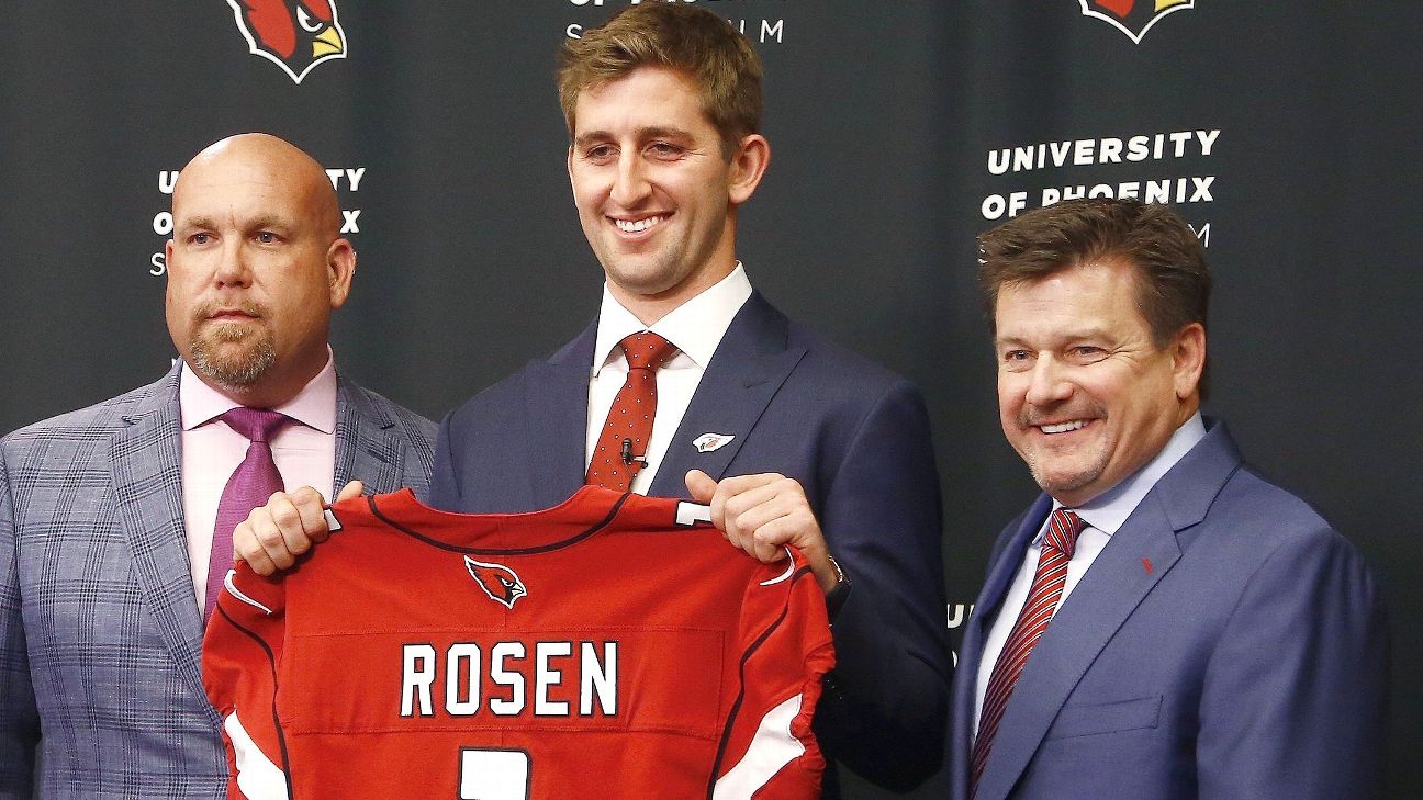 So how are the nine mistakes made ahead of Josh Rosen doing?