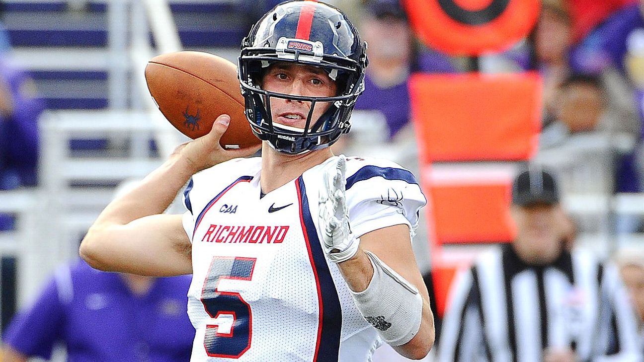 NY Giants select Richmond QB Kyle Lauletta in 4th round of NFL Draft