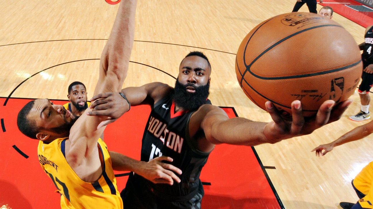 James Harden pours in 41 points to lead Game 1 rout of Jazz ABC13 Houston