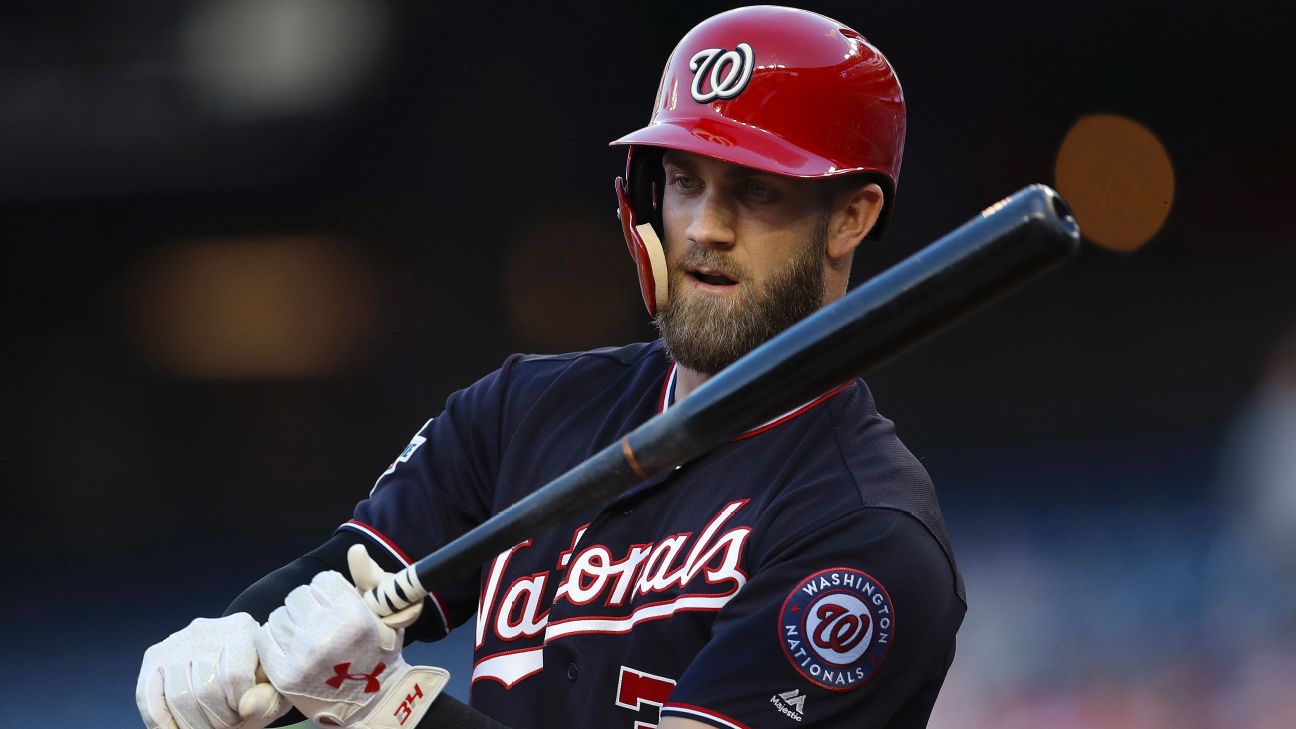 Bryce Harper Took Ground Balls At First Base. Let's Lose Our Minds – The  Nats Blog