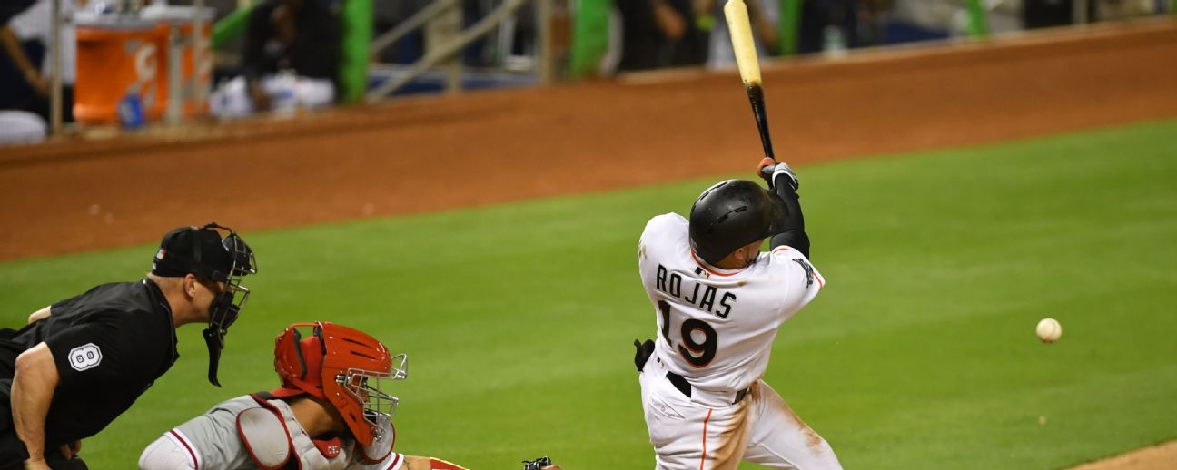 Mic'd Up: Miguel Rojas Joins ESPN's Sunday Night Baseball Season Finale  Telecast for an In-Game Conversation During Tonight's San Francisco Giants  vs. Los Angeles Dodgers Broadcast - ESPN Press Room U.S.