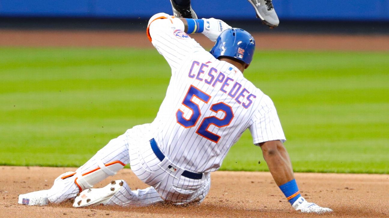 Diamonds Rain on the Diamond as Slugger Yoenis Cespedes Snaps His Chain  Legging Out a Double - Jewelry Savers