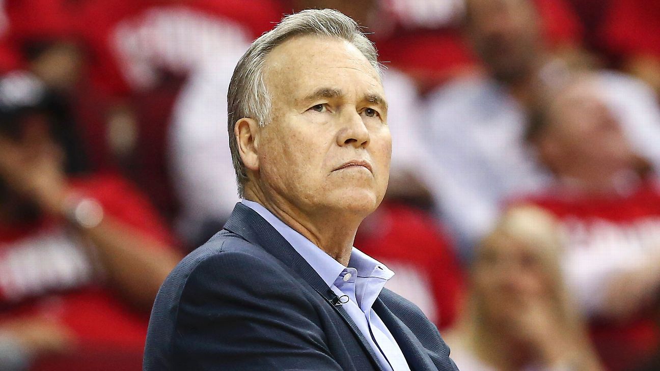 Mike D'Antoni: Rockets lacked energy, focus needed in Game 2 - ABC13 ...