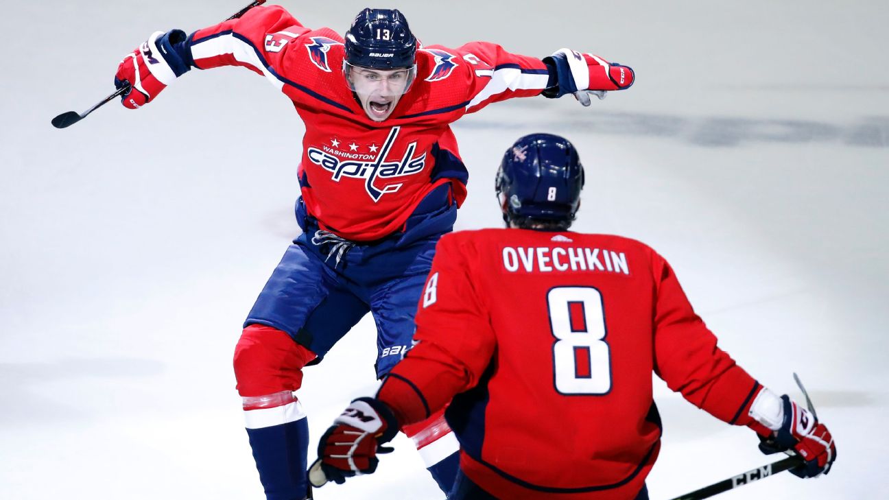 Jakub Vrana scores in OT, Capitals beat Blues 3-2 in NHL opener