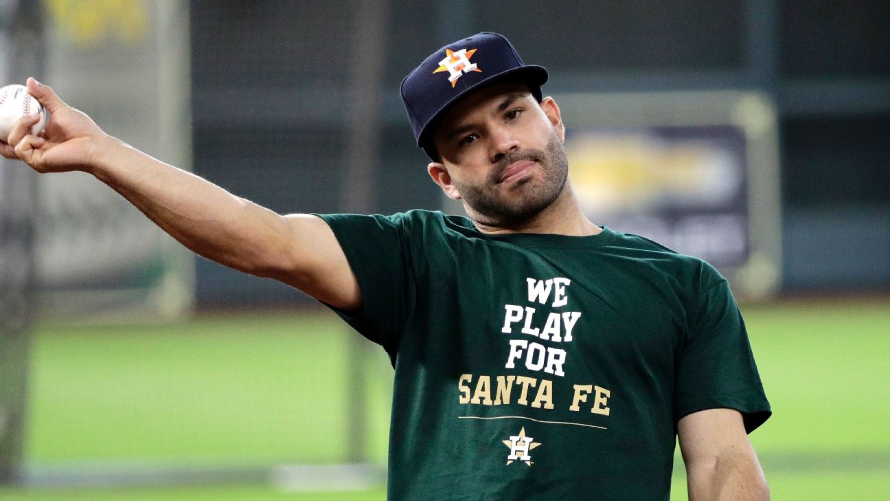 astros wearing blm shirts