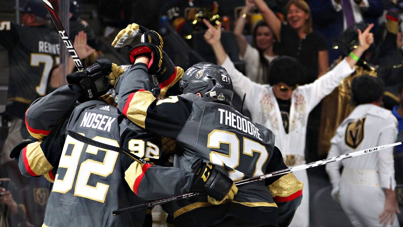 NHL - Remembering the Vegas Golden Knights' ridiculous inaugural season -  ESPN