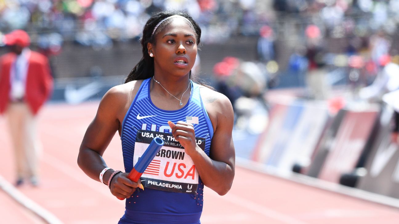 The playlist that sprinter Aaliyah Brown will have on repeat to conquer  U.S. nationals - ESPN