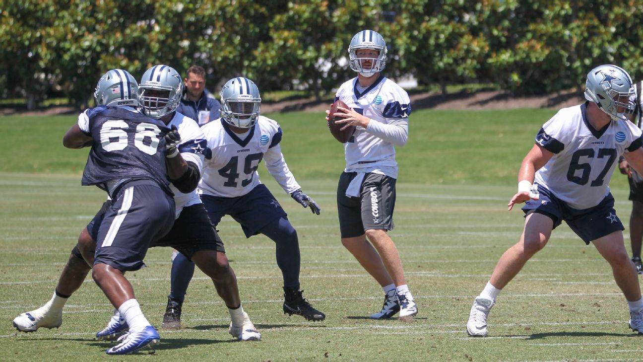 Cooper Rush finishes strong after slow start to OTA - ESPN - Dallas Cowboys  Blog- ESPN