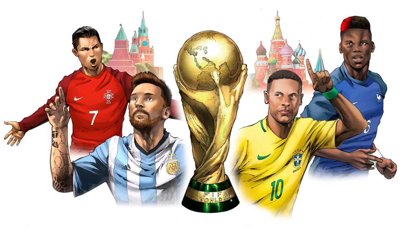 Copa do Mundo 2018 Marvel