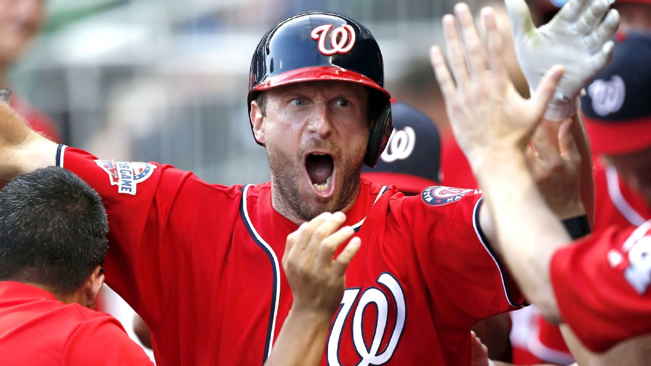 MLB: Max Scherzer's surprise single, mad dash beat Braves