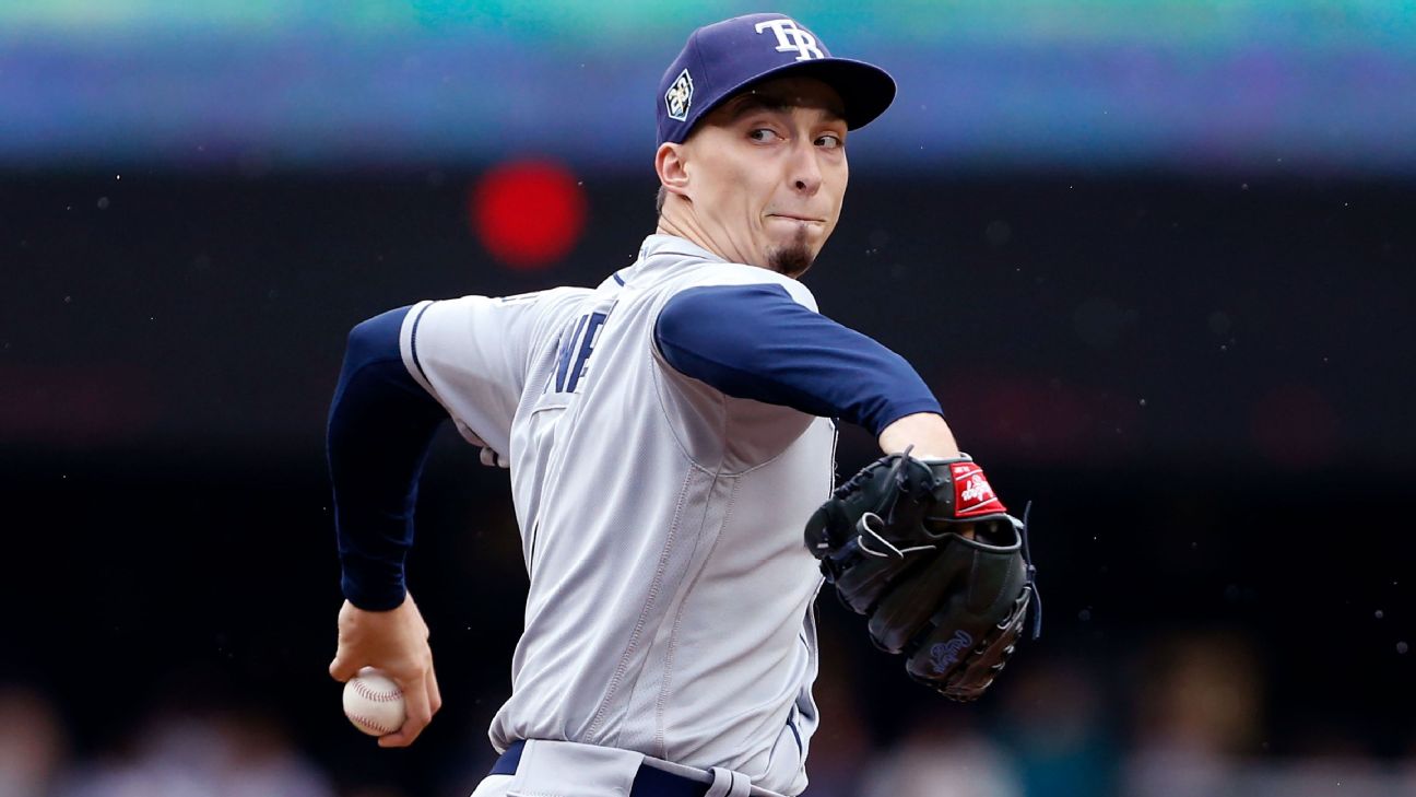 Blake Snell of Tampa Bay Rays ties AL record with 7 straight K's to start  game – The Denver Post