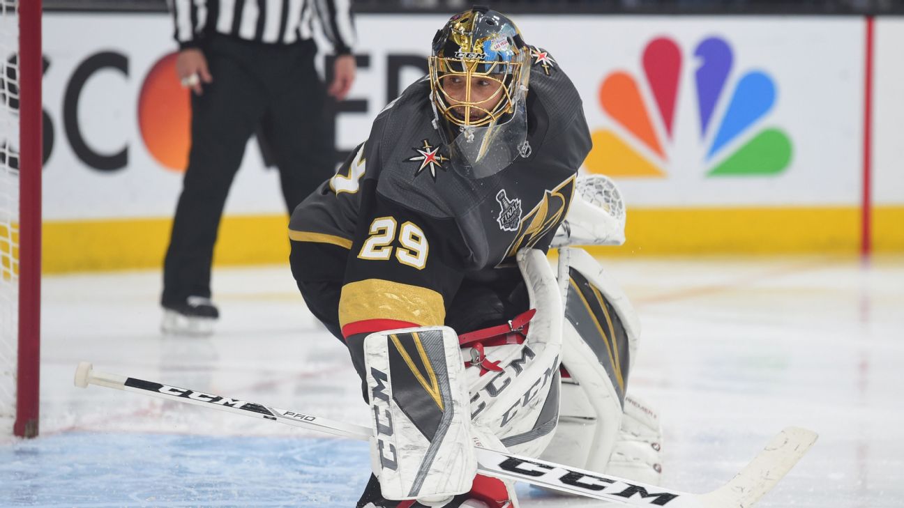 Vegas goalie Marc-Andre Fleury is 'just a guy from a small town' - The  Athletic