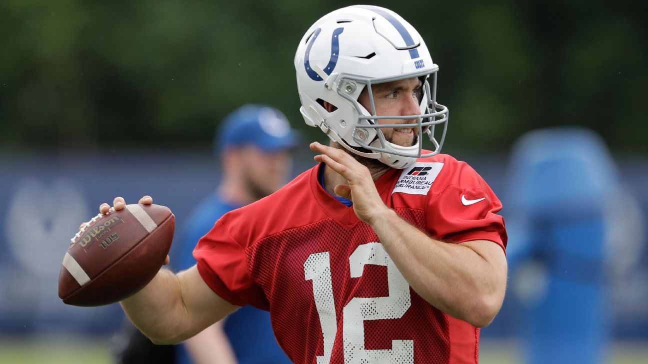 Indianapolis Colts GM Chris Ballard says QB Andrew Luck 'good to go' 