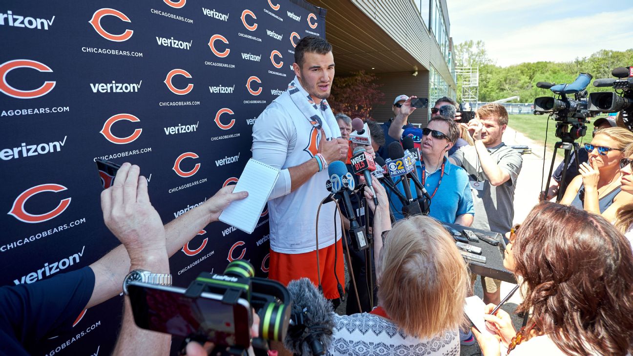 Bears QB Mitch Trubisky eyes lights, camera, play-action - Chicago Sun-Times