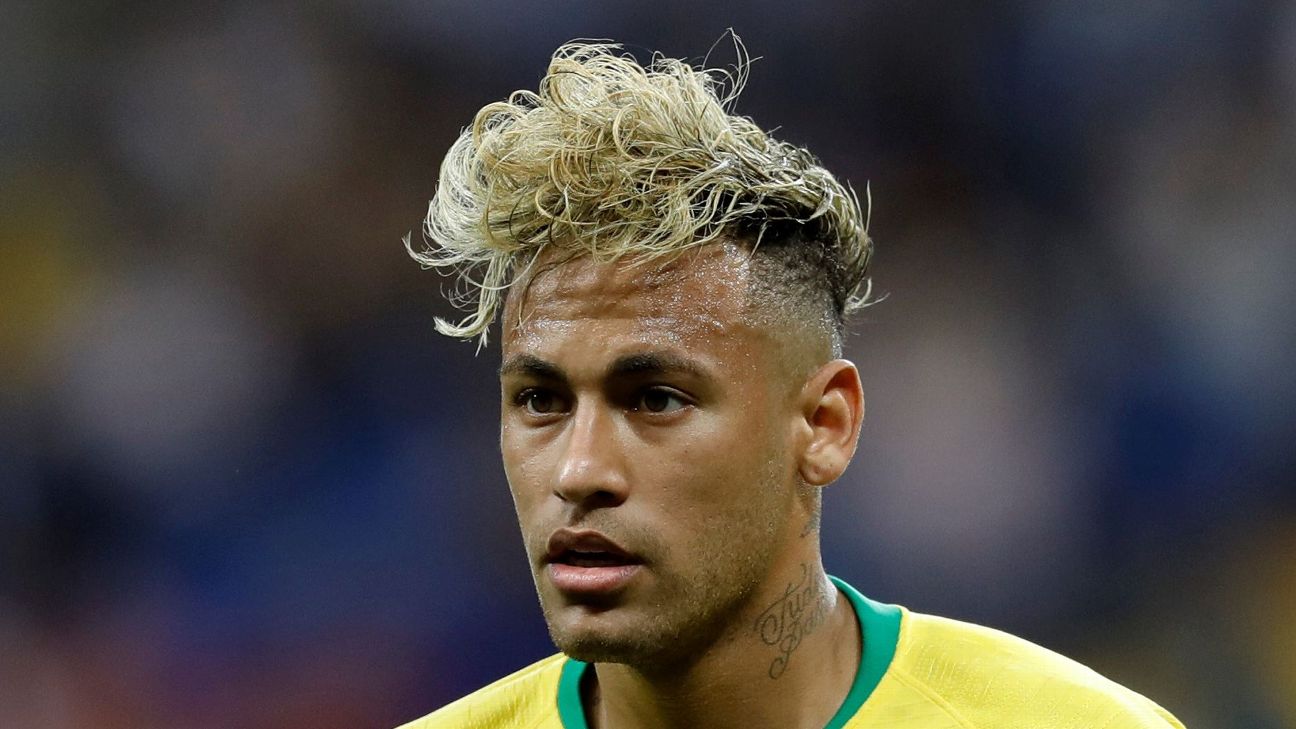 Neymar Jr. Shows Off New Blue Hairdo Ahead of PSG's Champions League Clash Against Manchester United - wide 2