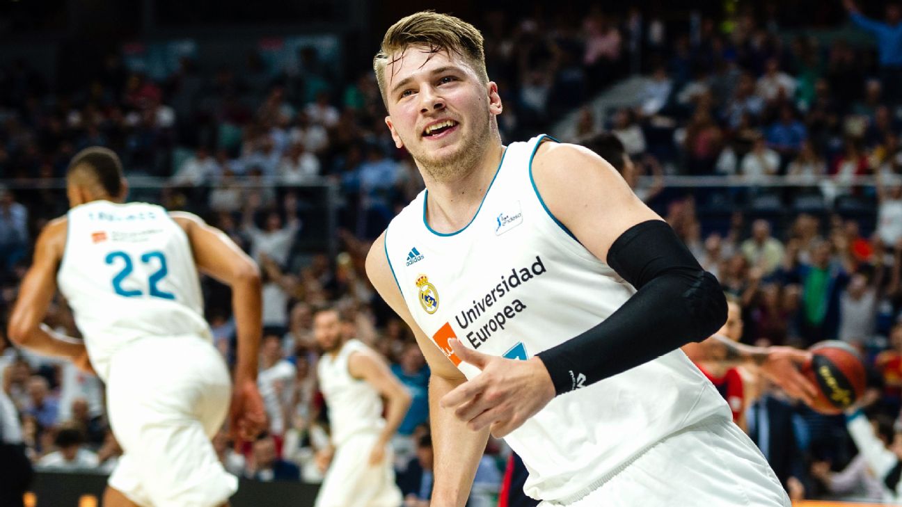 Sources: Real Madrid's Luka Doncic, a potential No. 1 overall pick,  declares for 2018 NBA draft