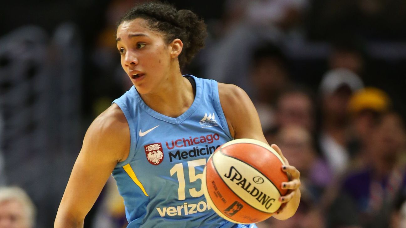Why did the Chicago Sky suspend Gabby Williams for the WNBA season? Here's  what we know. – Hartford Courant