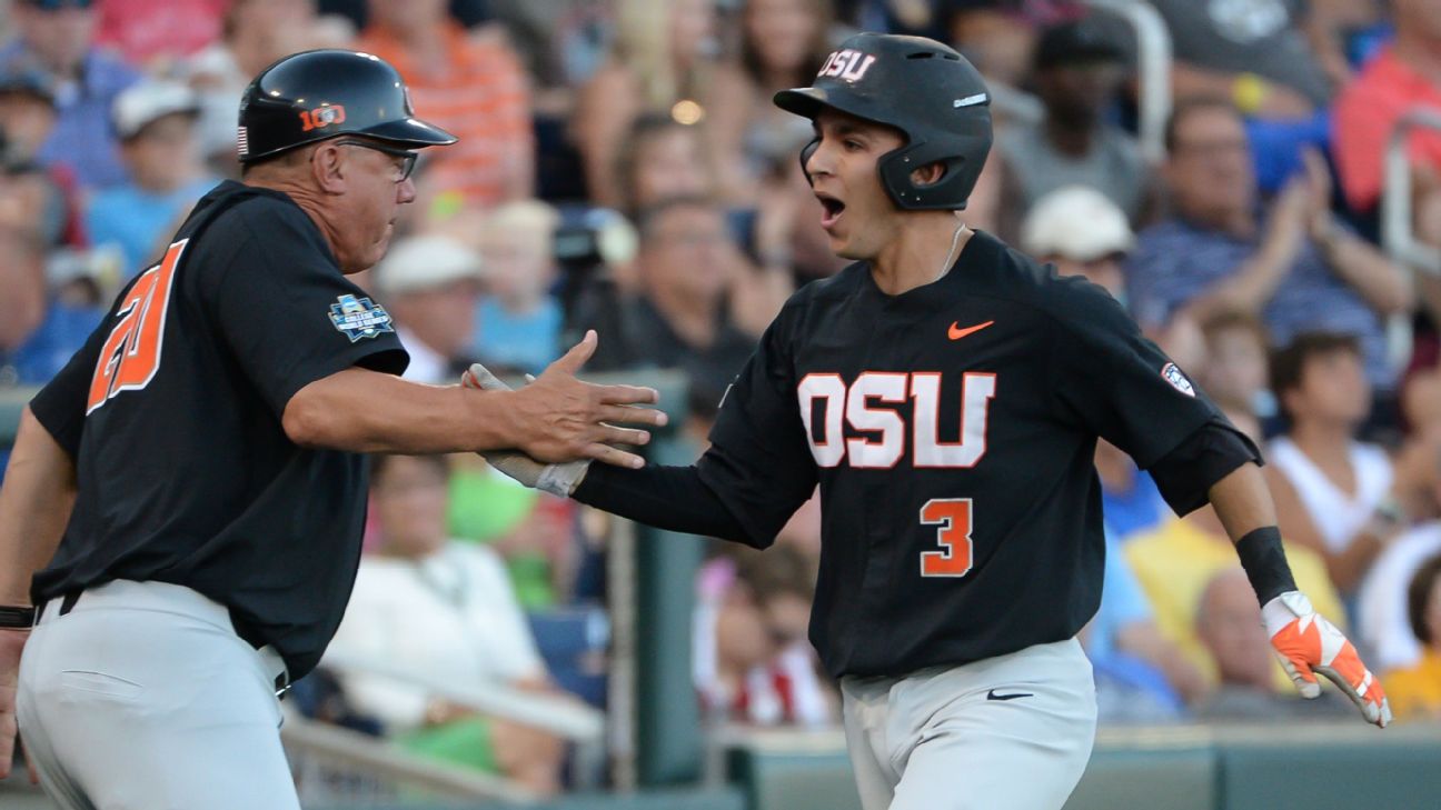 College World Series Oregon State's Nick Madrigal isn't ready to