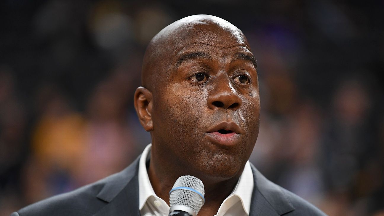 Magic Johnson on LeBron usage: Don't want 'Cleveland all over again' - ABC30 Fresno Magic Johnson on LeBron usage: Don't want 'Cleveland all over again' - ABC30 Fresno