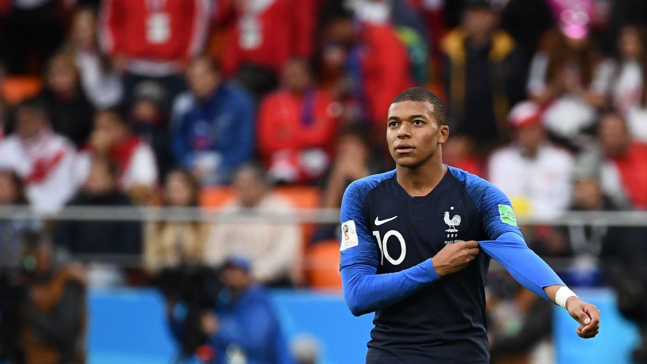 Kylian Mbappé 2018 World Cup Jersey up for Auction