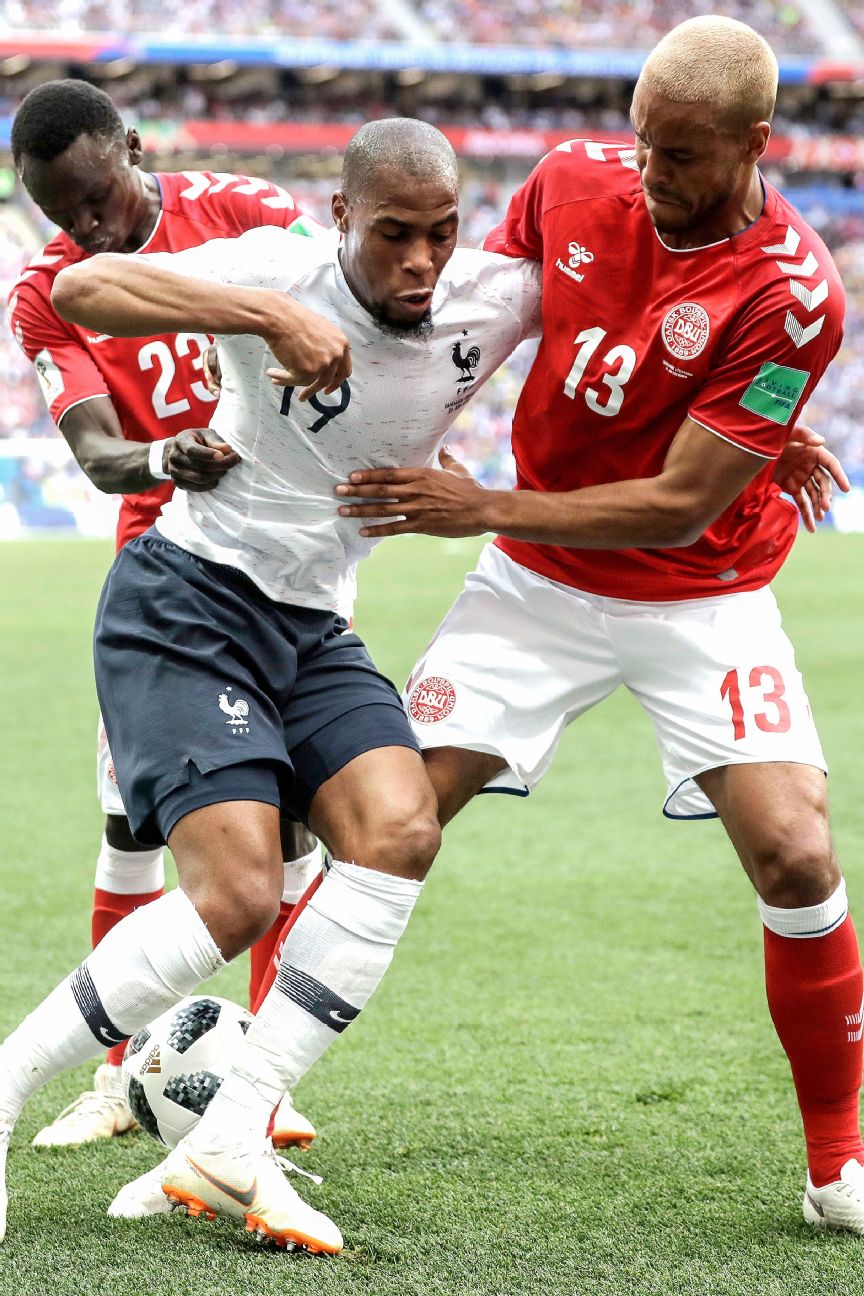 Simon Kjaer DENMARK DENMARK V FRANCE, 2018 FIFA WORLD CUP RUSSIA