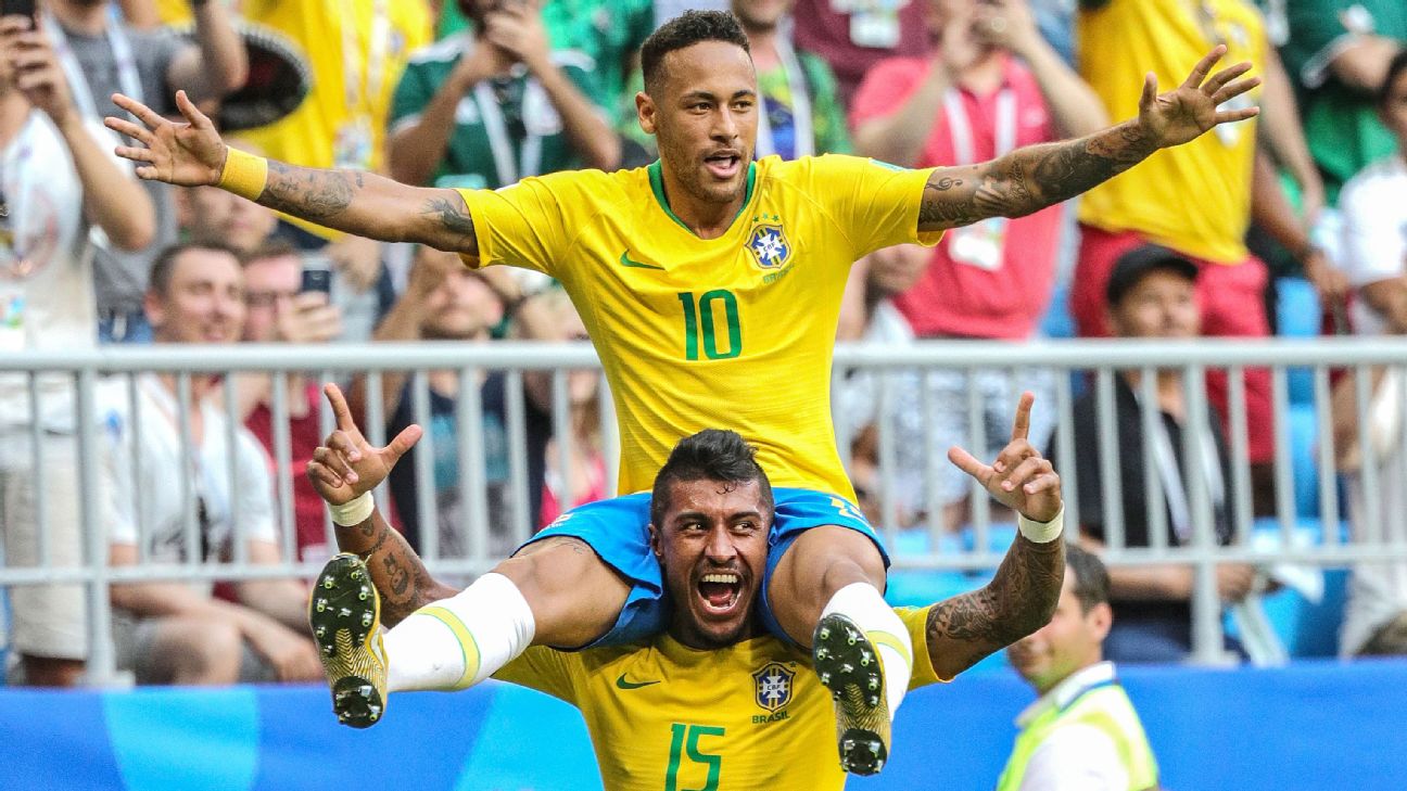 2014-15 Brazil World Cup Home Shirt (Neymar Jr 10)