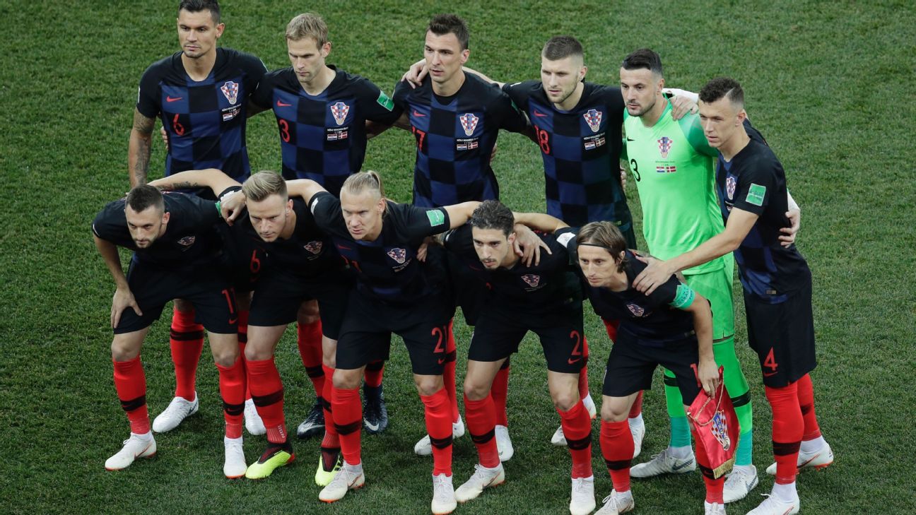 Croacia jugará con su uniforme alternativo quinto partido consecutivo en Semifinal - ESPN