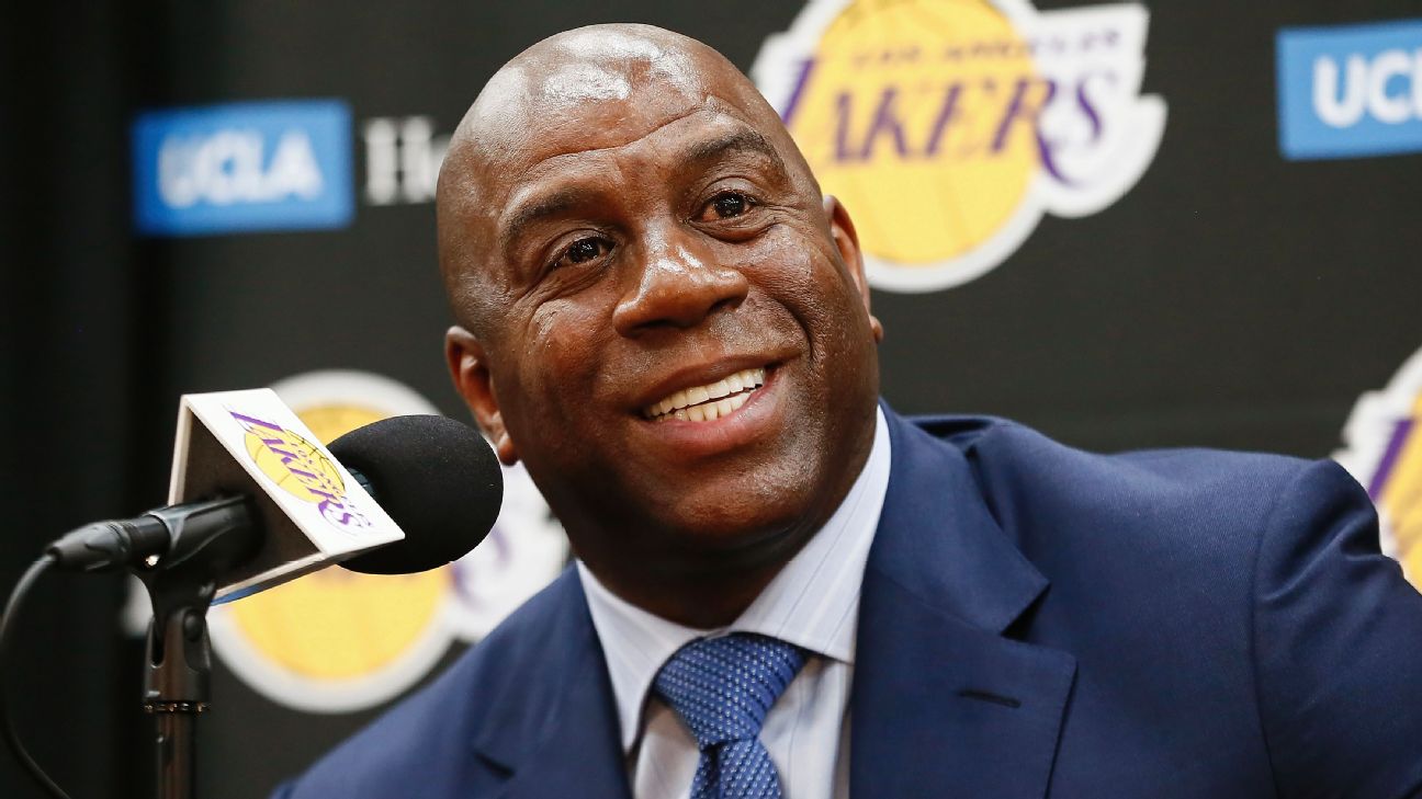 Lakers' Magic Johnson gets tampering fine for Giannis Antetokounmpo  comments 