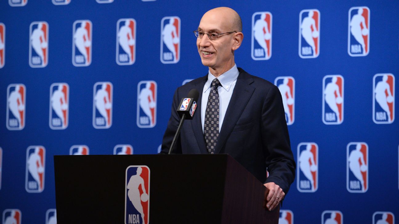 Risultato immagini per adam silver contract espn e turner