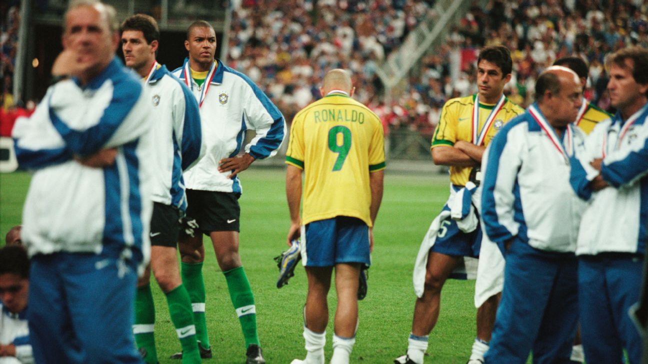 Ronaldo aponta estresse como responsável por convulsão na Copa de 98