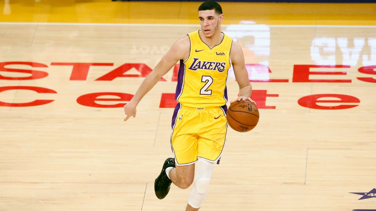Lonzo Ball of Los Angeles Lakers to have arthroscopic surgery on ailing  left knee - ESPN