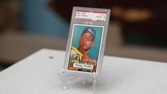 Listing all the record-breaking trading cards, jerseys and other sports collectibles