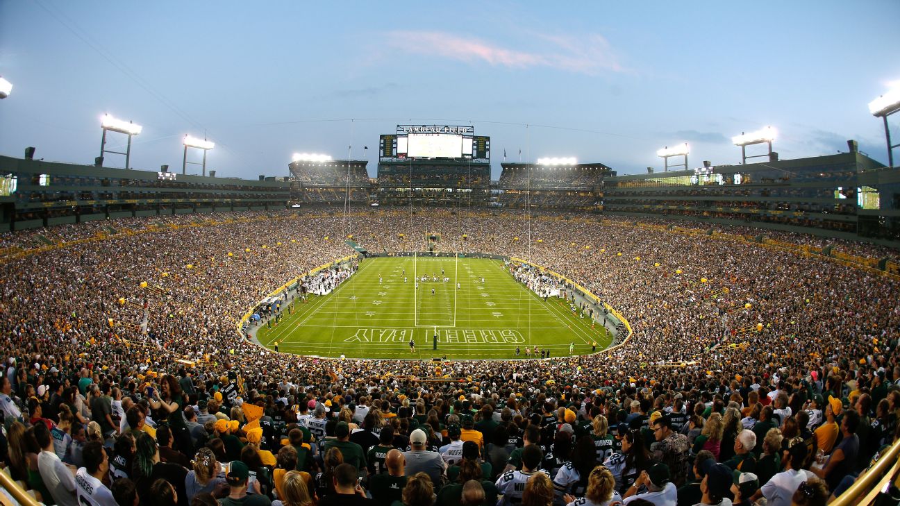 Ticket information for Wisconsin vs. Notre Dame football at Lambeau