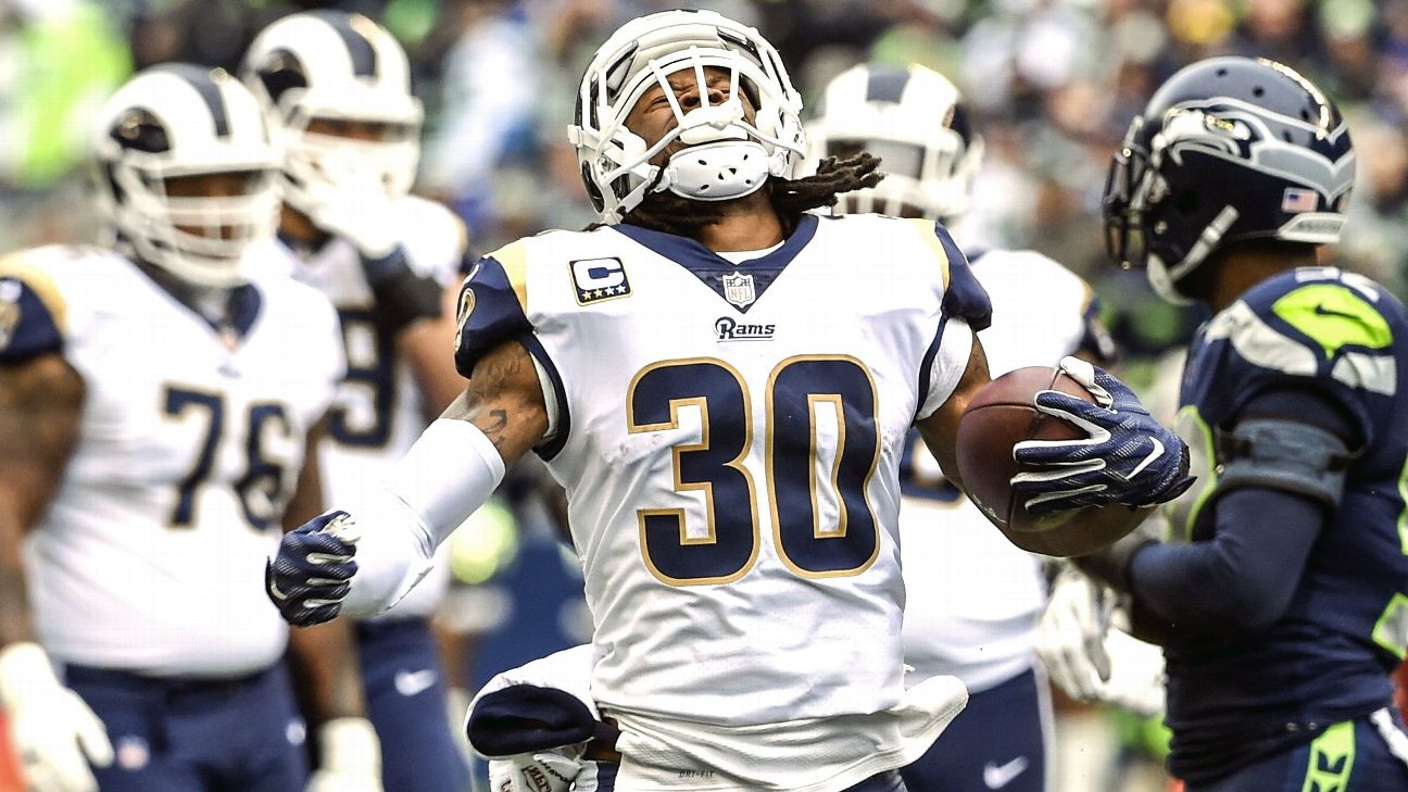 Rams select Todd Gurley in NFL draft, current RB Zac Stacy tweets