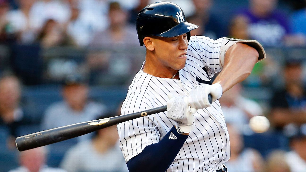 Yankees' Aaron Judge not swinging bat yet as he recovers from wrist.. -  ABC7 New York