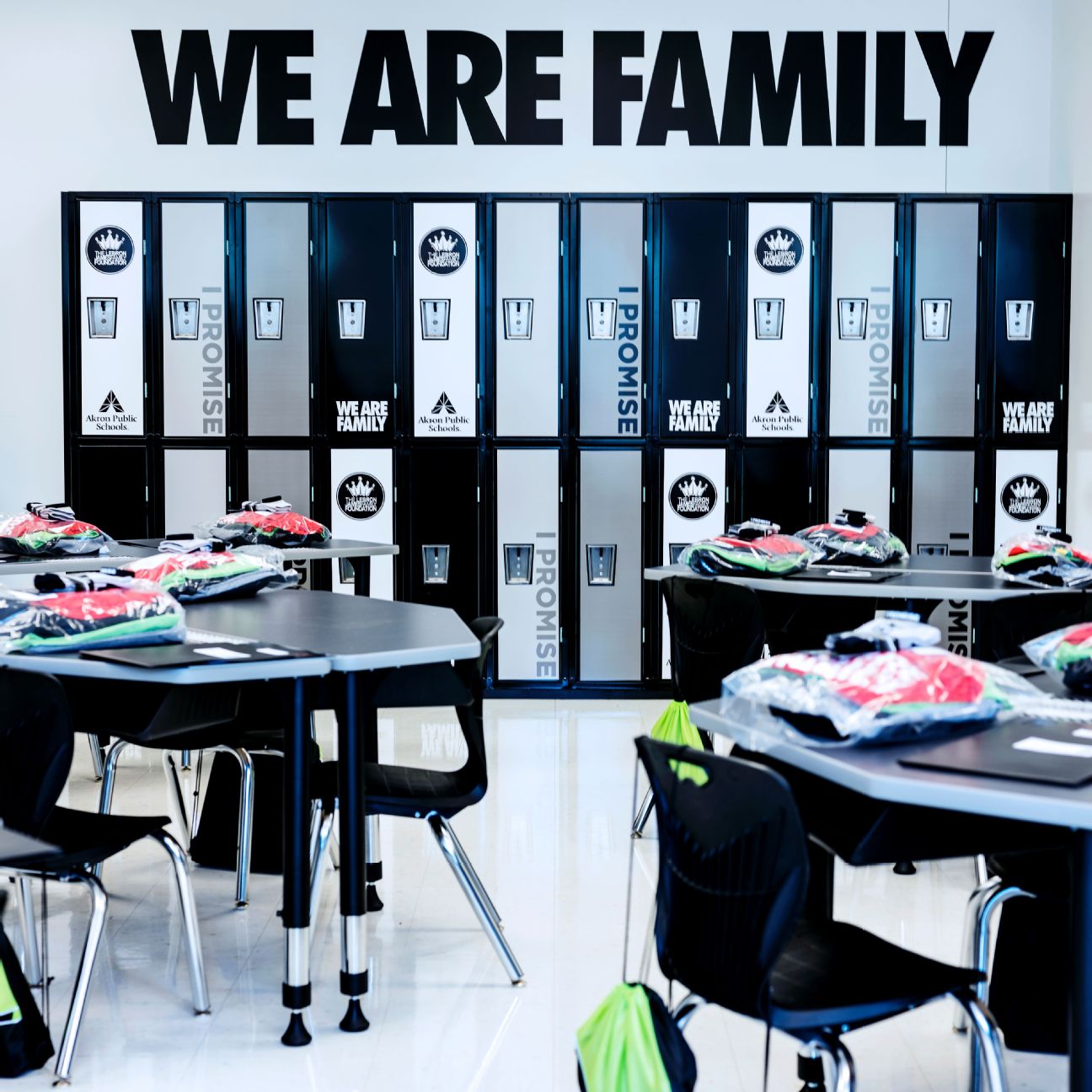 LeBron James Family Foundation and Akron Public Schools establish the I  PROMISE School